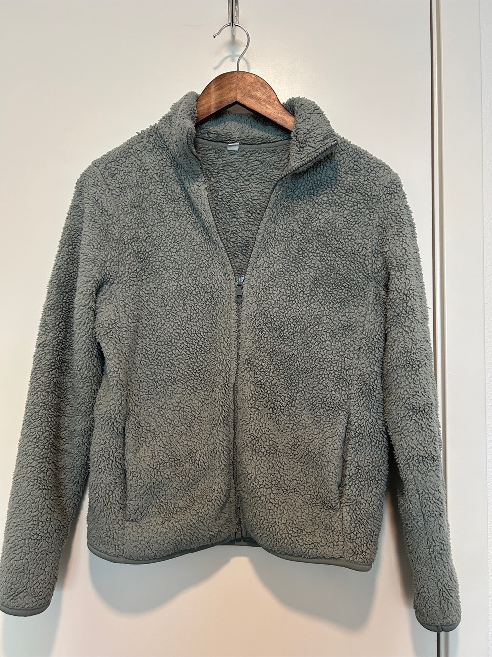 Uniqlo Fleece in blue green